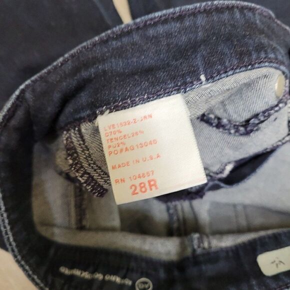 AG Adriano Goldschmied The Jegging Super Skinny Fit Jeans Womens 28 Dark Blue - Picture 14 of 15